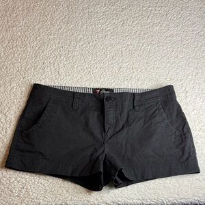 Guess Women's Black Chino Shorts